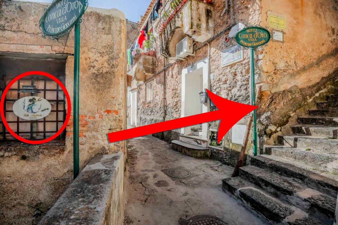 Villa Anfitrite Positano Exteriér fotografie