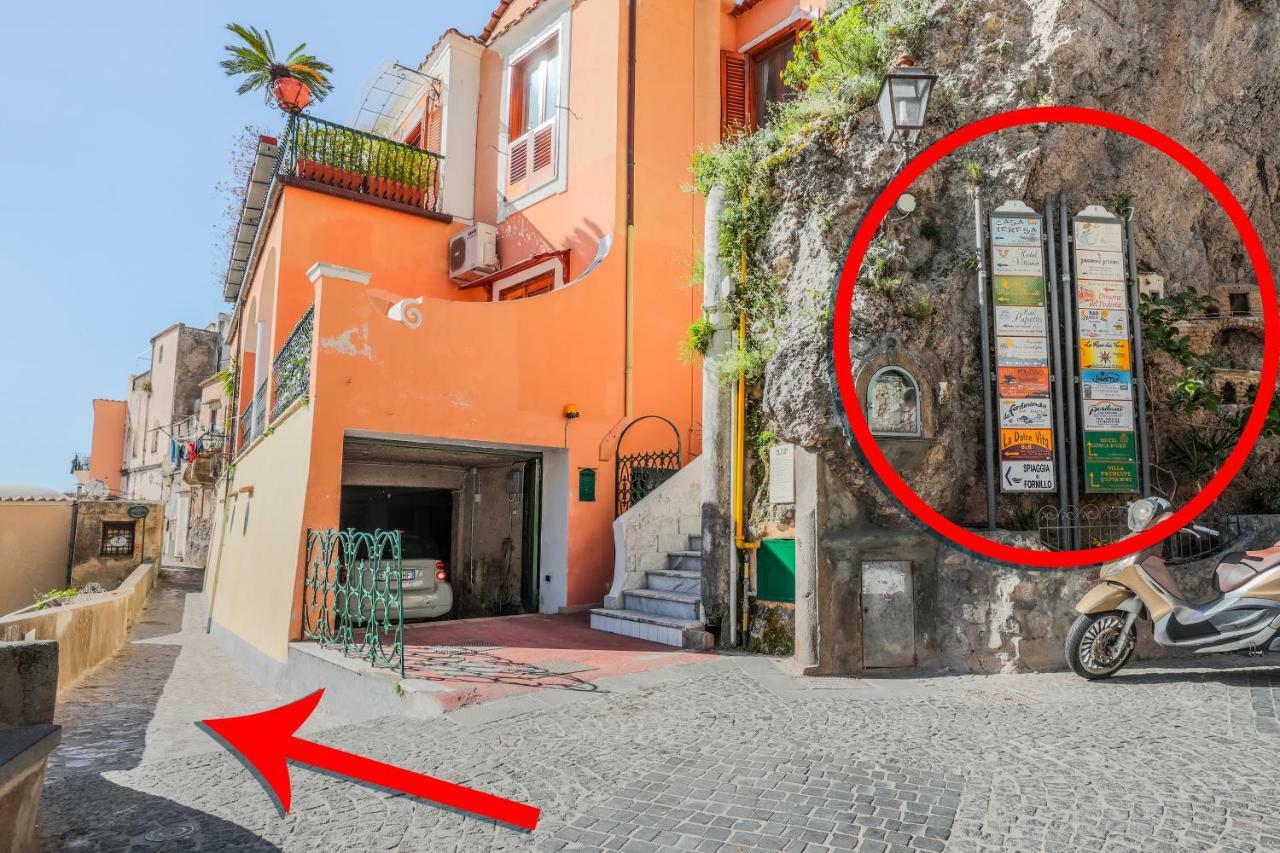 Villa Anfitrite Positano Exteriér fotografie